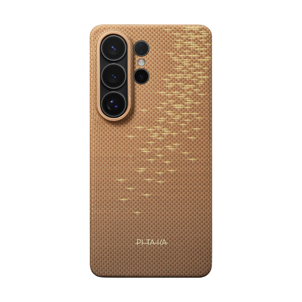 Samsung Galaxy S26 Ultra Edge Case Golden Glint (Aaron Button)