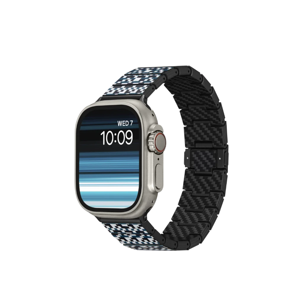 Carbon Fiber Apple Watch Link Bands 38/40 42/44mm PITAKA