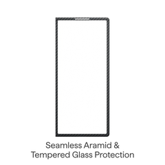 Edge Case for Samsung Galaxy Z Fold8 Ultra - 600D Black/Grey (Twill) (Aaron Button)