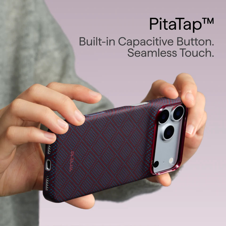 Edge Case for iPhone 18 Series - Blue's Red (PitaTap™)