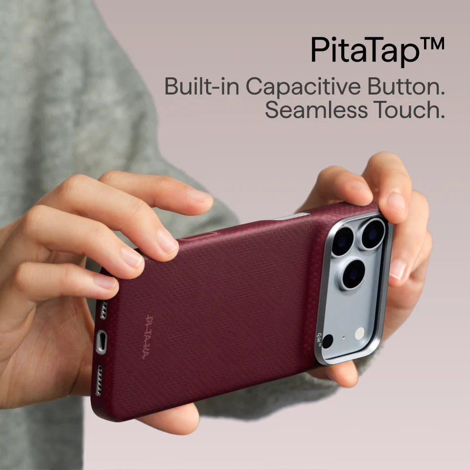 Edge Case for iPhone 18 Series - Burgundy (PitaTap™)