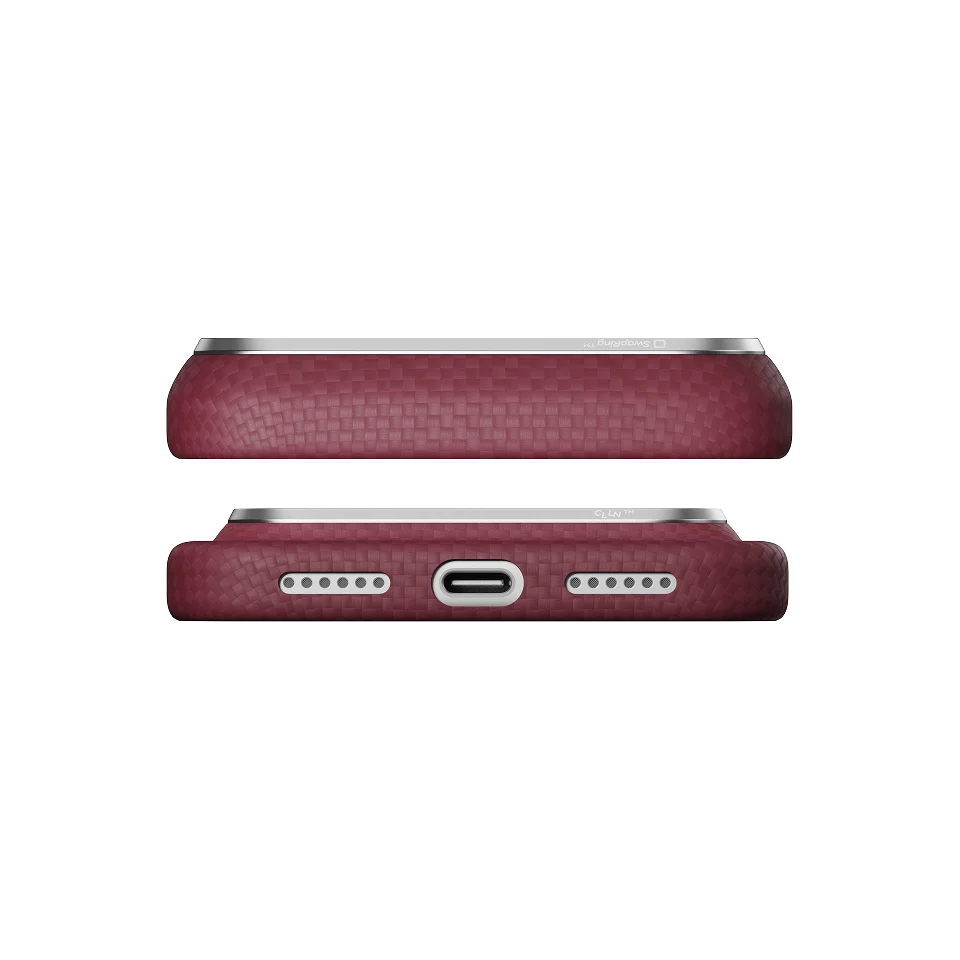 Edge Case for iPhone 18 Series - Burgundy (PitaTap™)