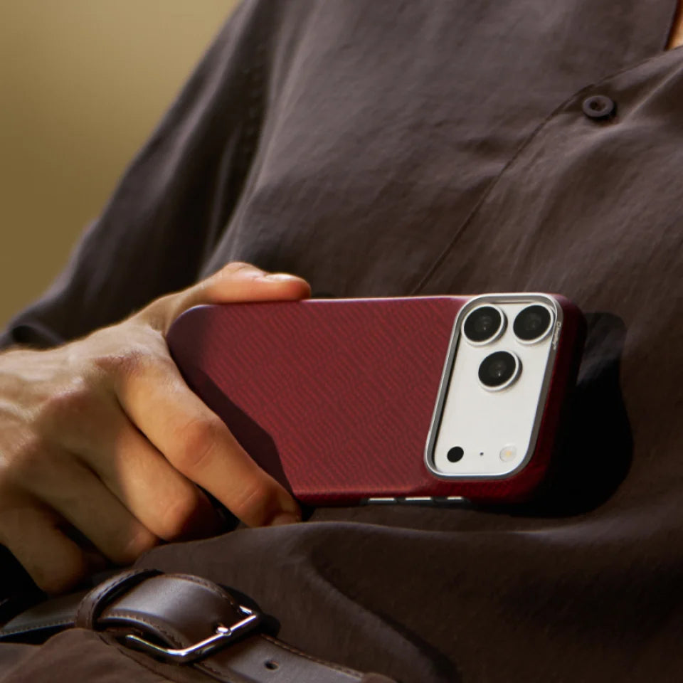 Edge Case for iPhone 18 Series - Burgundy (PitaTap™)