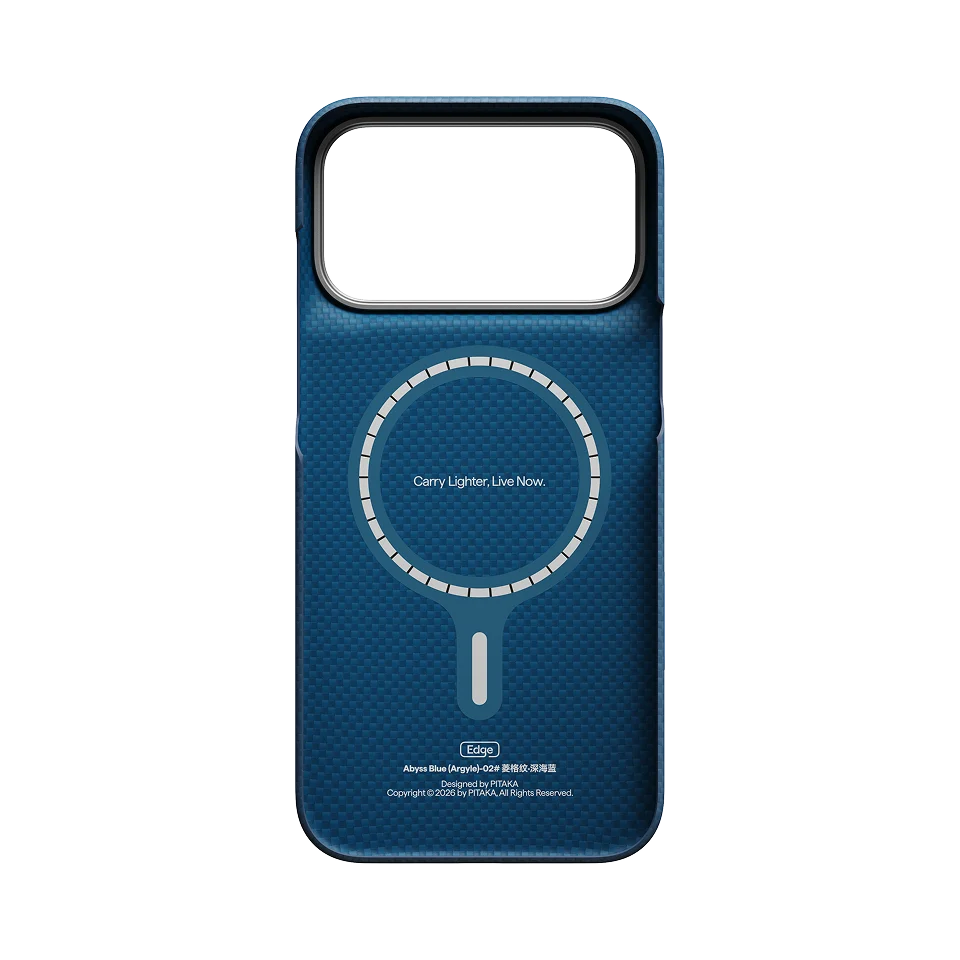 Edge Case for iPhone 18 Series - Abyss Blue (PitaTap™)