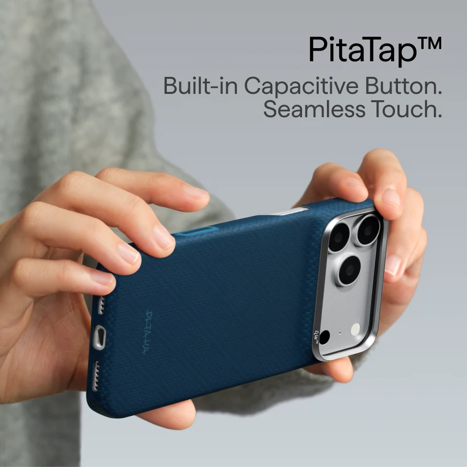 Edge Case for iPhone 18 Series - Abyss Blue (PitaTap™)