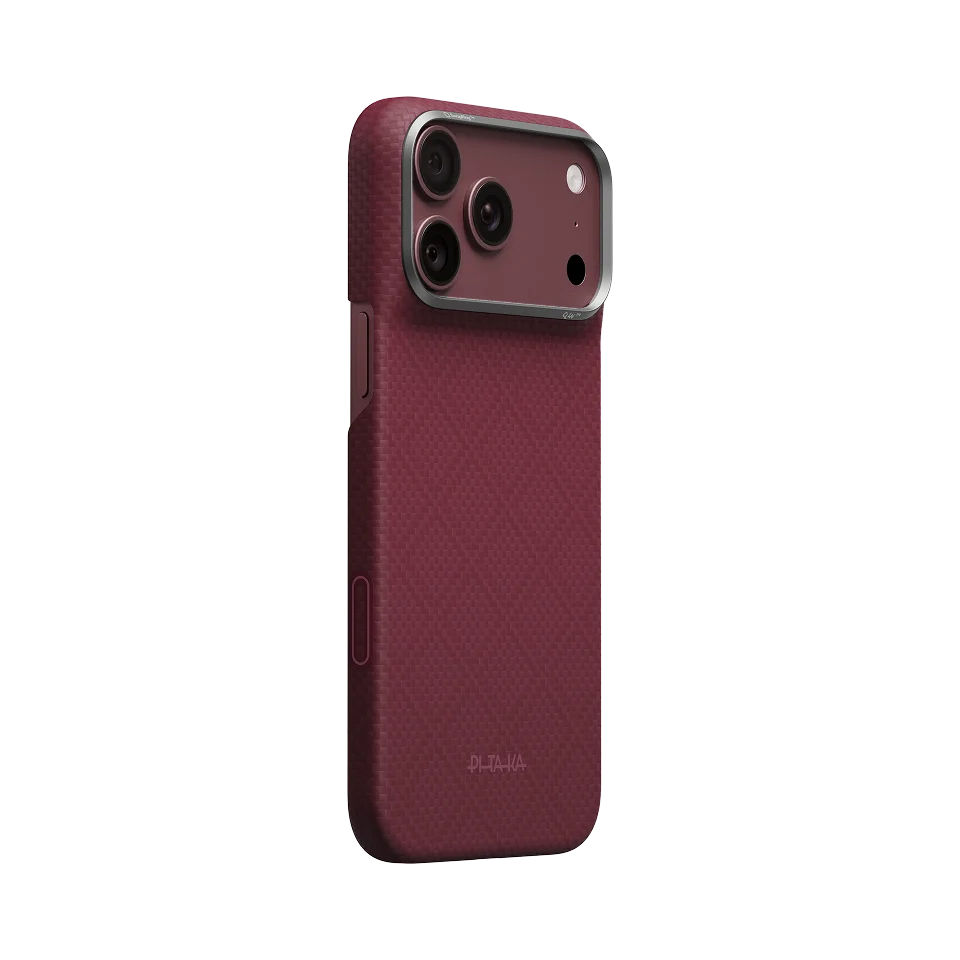 Edge Case for iPhone 18 Series - Burgundy (PitaTap™)