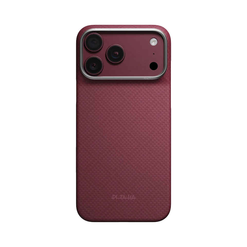 Edge Case for iPhone 18 Series - Burgundy (PitaTap™)
