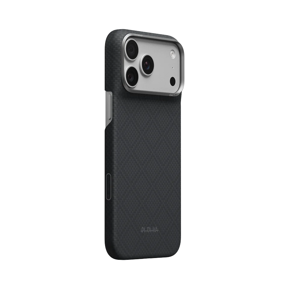 Edge Case for iPhone 18 Series - Lava Black (PitaTap™)