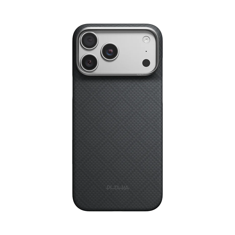 Edge Case for iPhone 18 Series - Lava Black (PitaTap™)