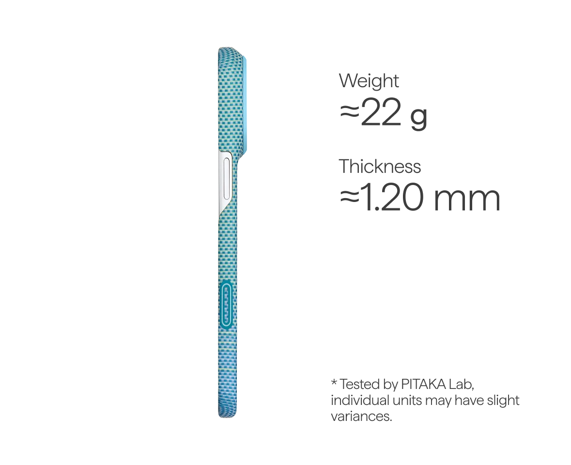 Edge Case for iPhone 18 Series - Lucid Blue (PitaTap™)