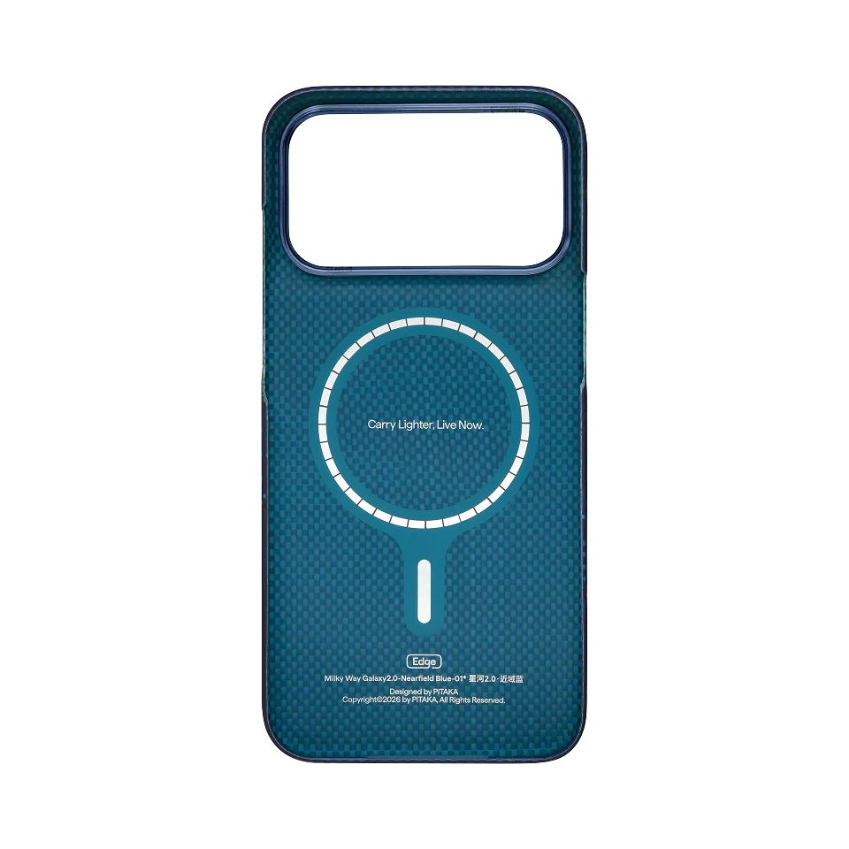 Edge Case for iPhone 18 Series - Nearfield Blue (PitaTap™)