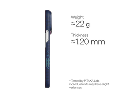 Edge Case for iPhone 18 Series - Nearfield Blue (PitaTap™)