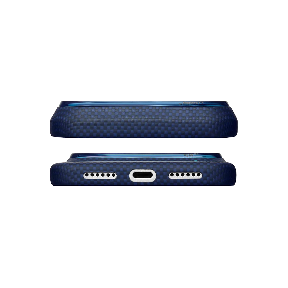 Edge Case for iPhone 18 Series - Nearfield Blue (PitaTap™)