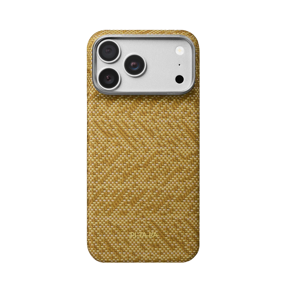 Edge Case for iPhone 18 Series - Golden Drift (PitaTap™)