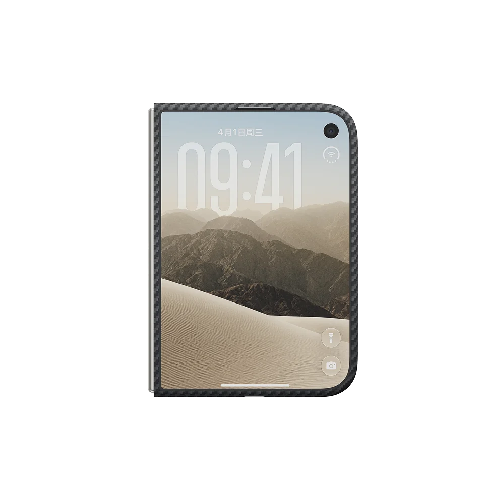 Edge Case for iPhone Duo - 600D Black/Grey (Twill) (PitaTap™)