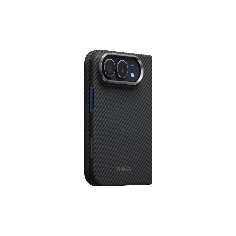 Edge Case for iPhone Duo - 600D Black/Grey (Twill) (PitaTap™)