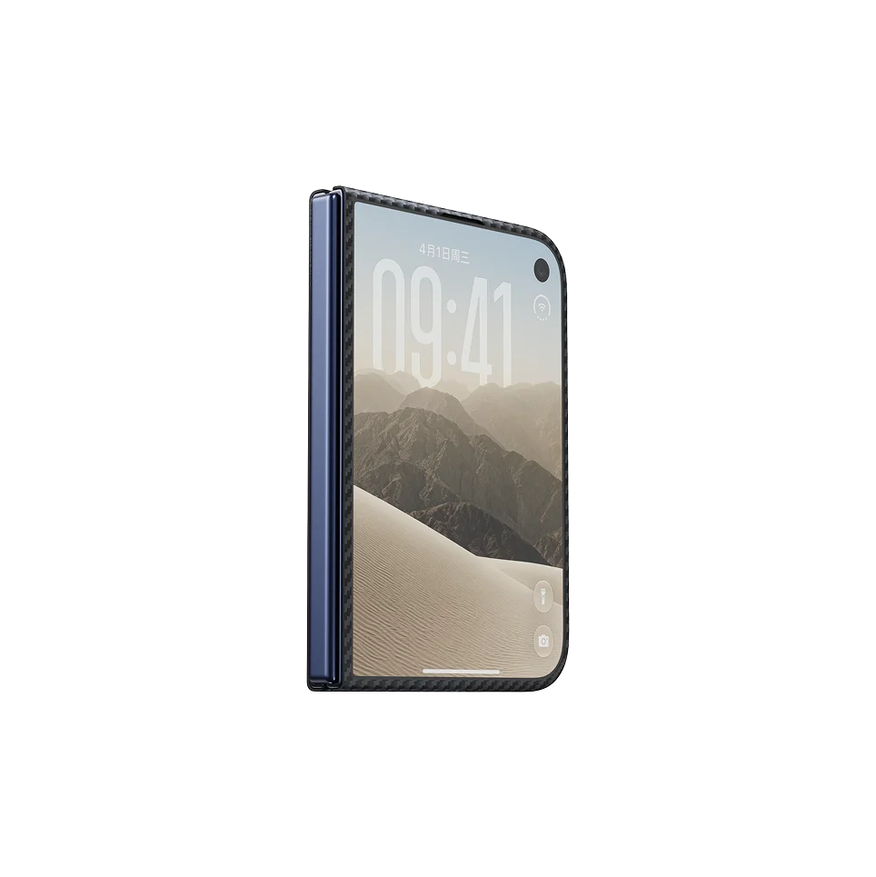 Edge Case for iPhone Duo - 600D Black/Grey (Twill) (PitaTap™)