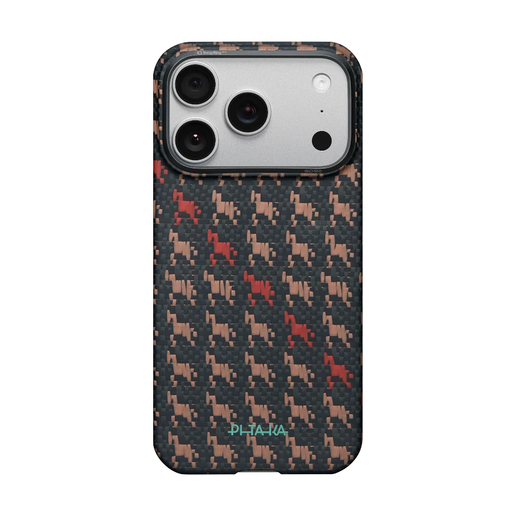 Happiness Rides In- Edge Case for iPhone 17 Series - Ebony (PitaTap™)