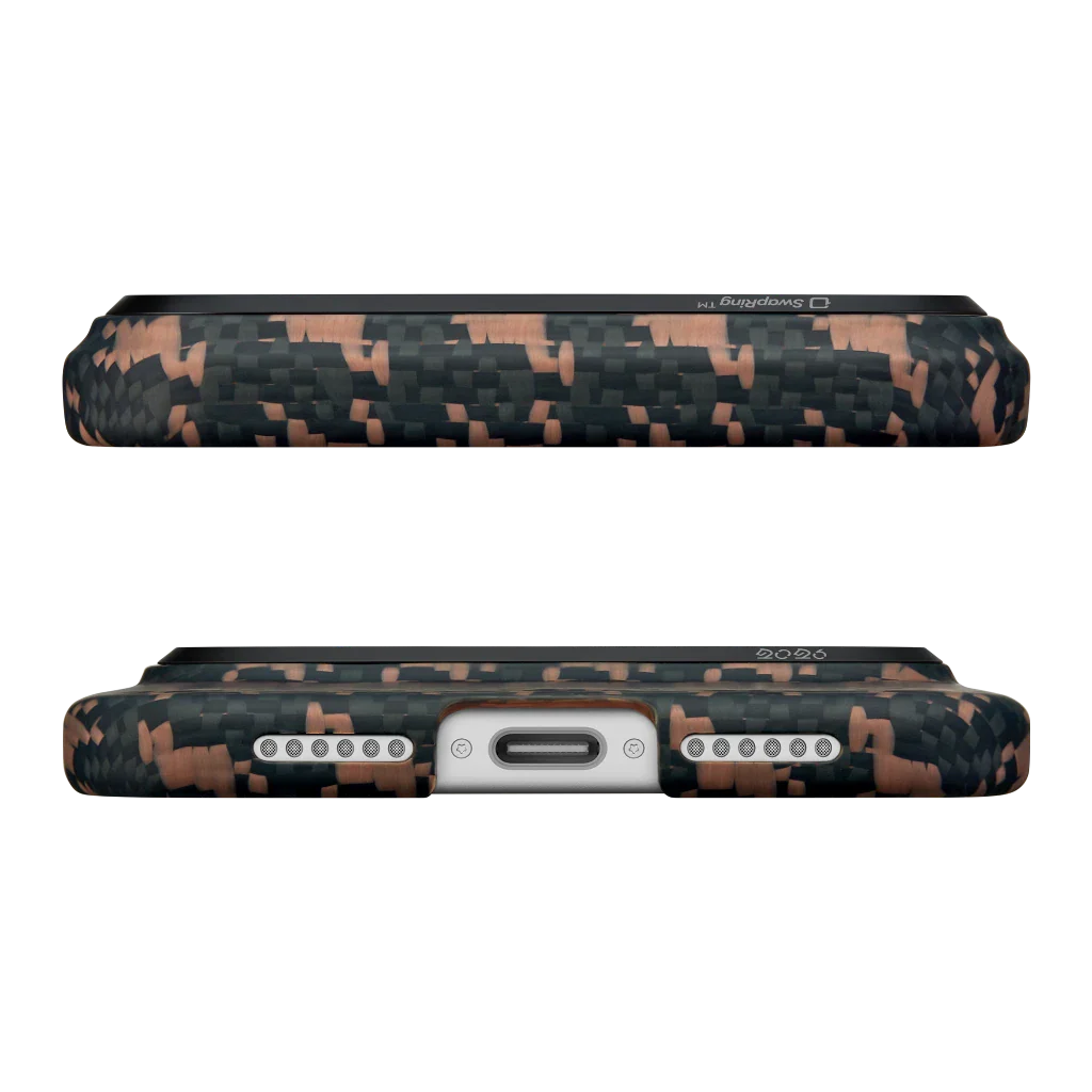 Happiness Rides In- Edge Case for iPhone 17 Series - Ebony (PitaTap™)