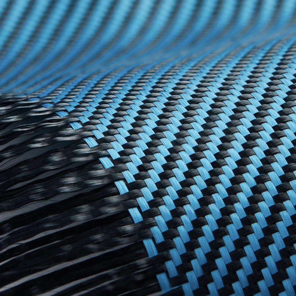 iPhone 17 Series Ultra Slim Case 1500D Black/Blue (Twill) (PitaTap™)