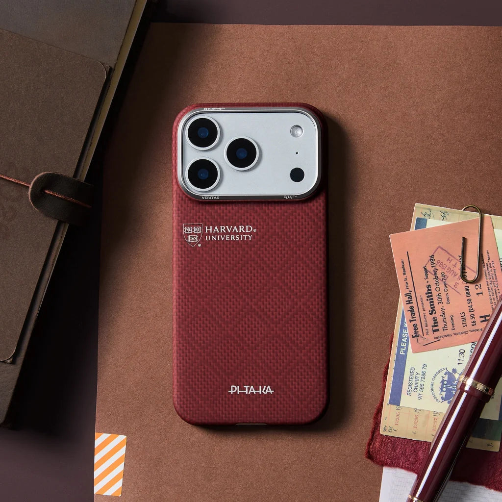 Edge Case for iPhone 17 Series - Harvard Crimson (PitaTap™)