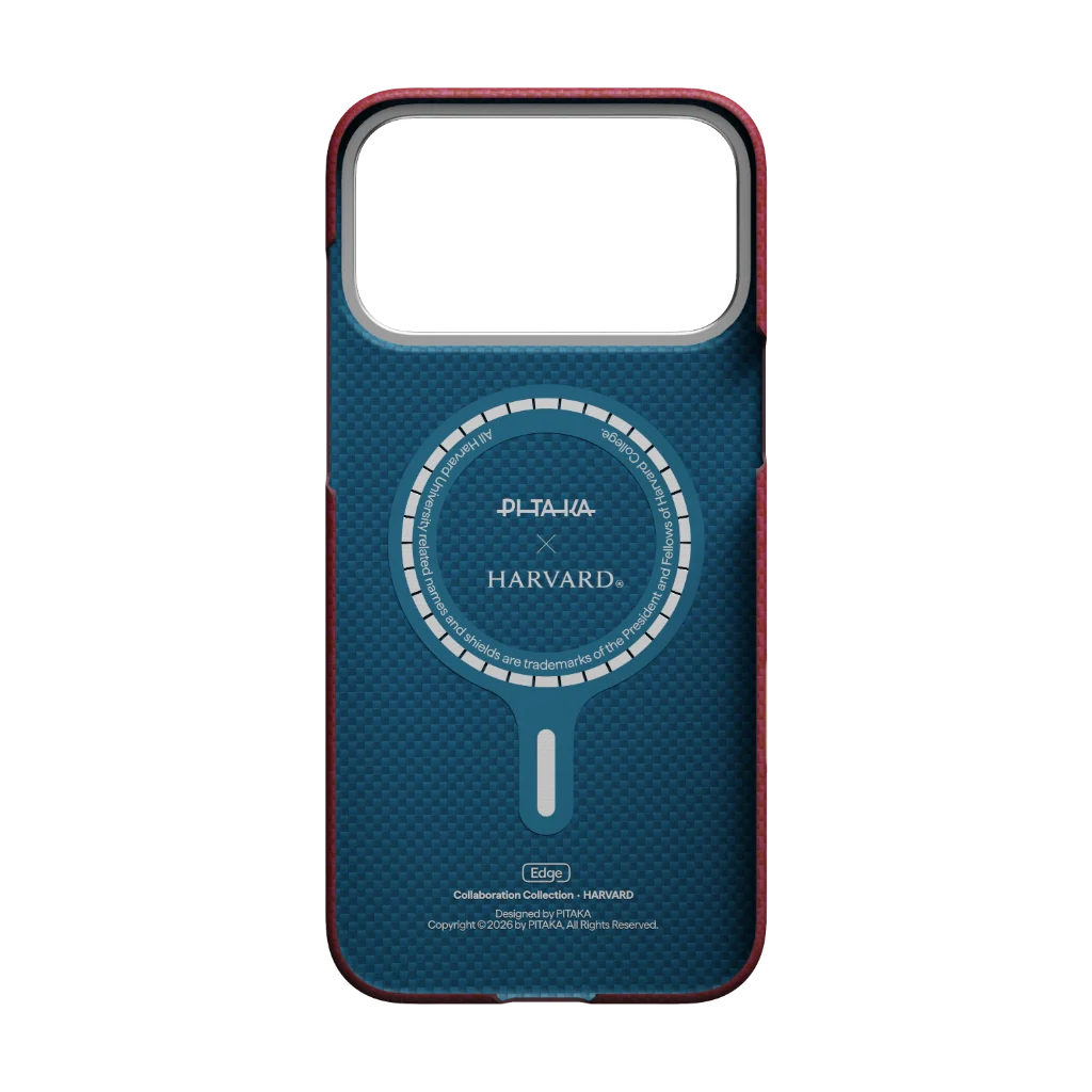 Edge Case for iPhone 17 Series - Harvard Crimson (PitaTap™)