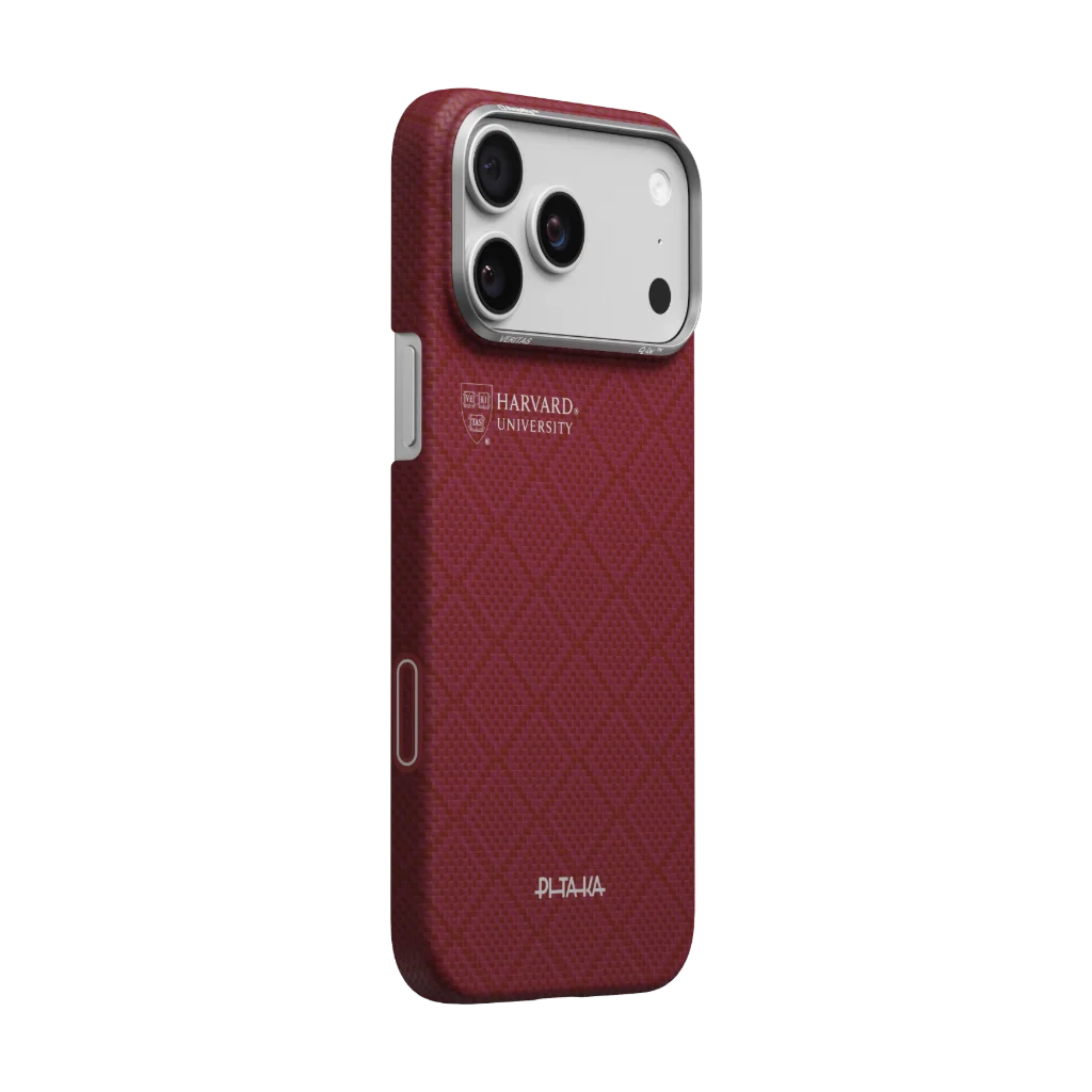 Edge Case for iPhone 17 Series - Harvard Crimson (PitaTap™)