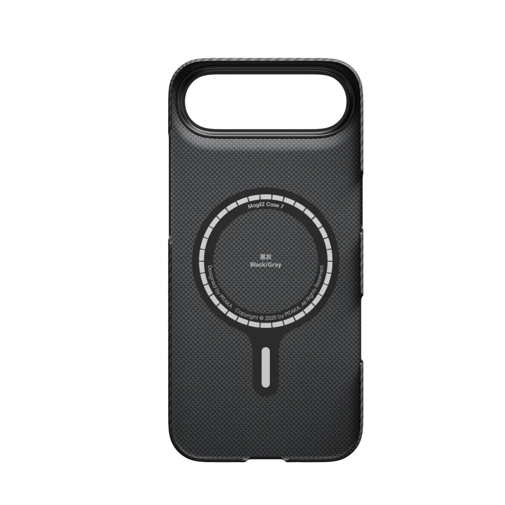 iPhone Air Ultra-Slim Case 600D Black/Grey (Twill)