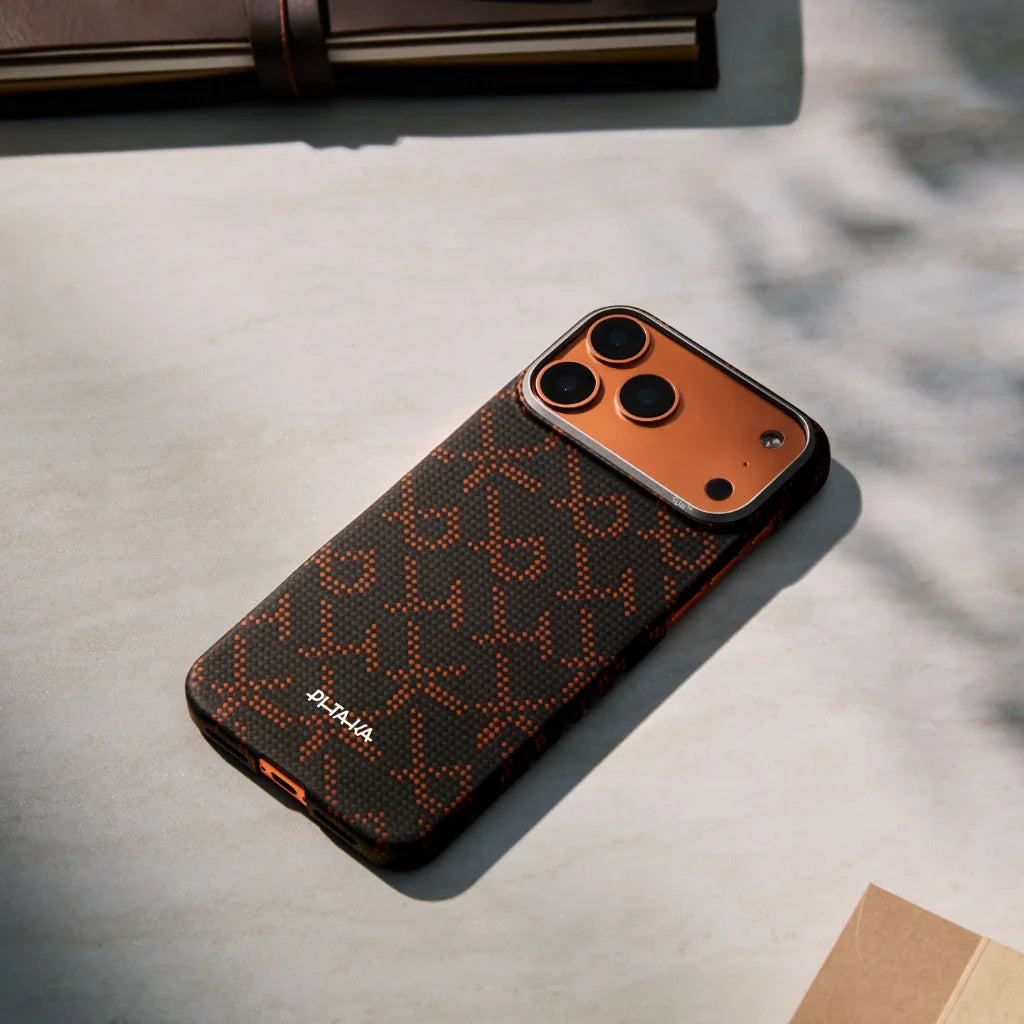 iPhone 17 Series PTK Leaping - Orange Black (PitaTap™)