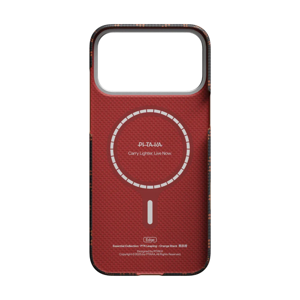 iPhone 17 Series PTK Leaping - Orange Black (PitaTap™)