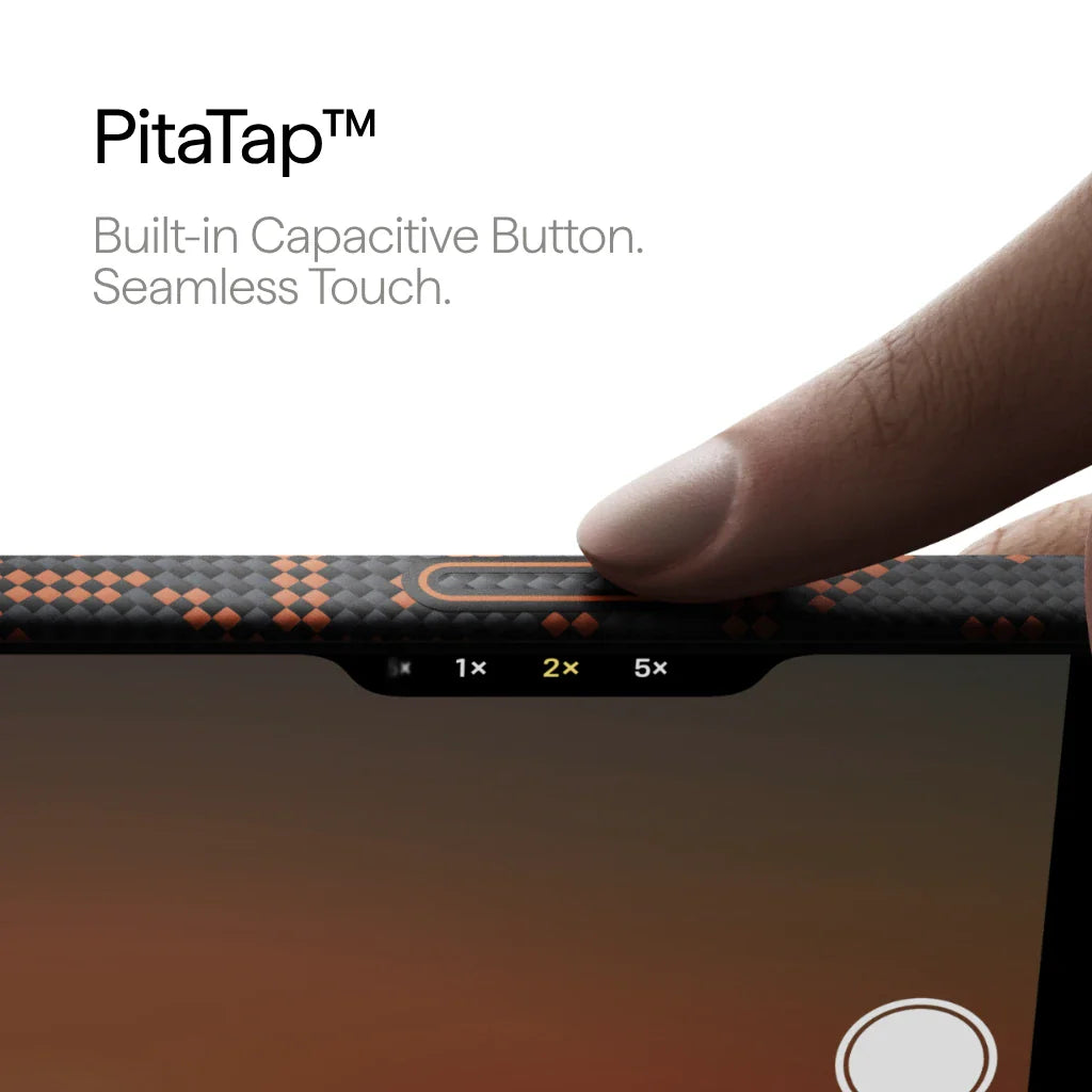 iPhone 17 Series PTK Leaping - Orange Black (PitaTap™)