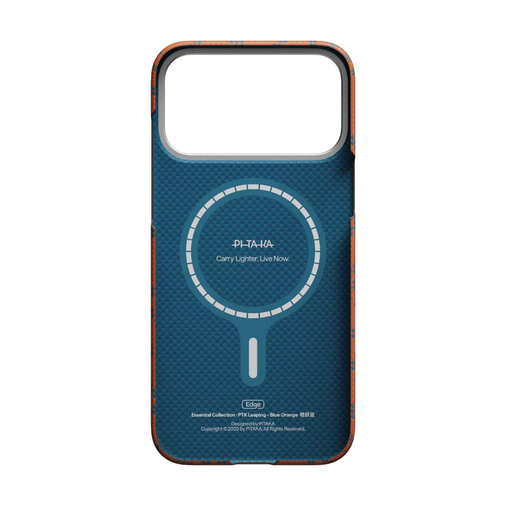 iPhone 17 Series PTK Leaping - Blue Orange (PitaTap™)