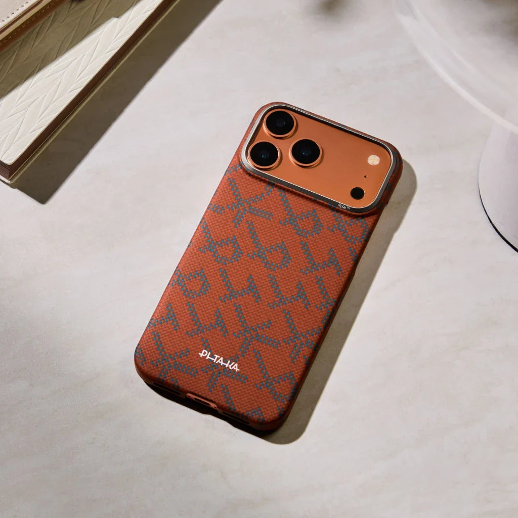 iPhone 17 Series PTK Leaping - Blue Orange (PitaTap™)