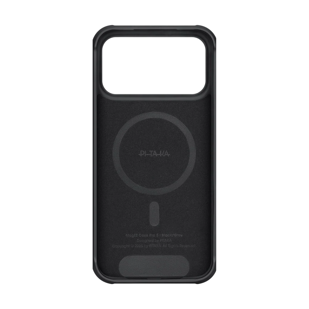 iPhone 17 Series Aramid ProGuard Case 600D Black/Grey (Twill)
