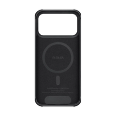 iPhone 17 Series Aramid ProGuard Case 600D Black/Grey (Twill)