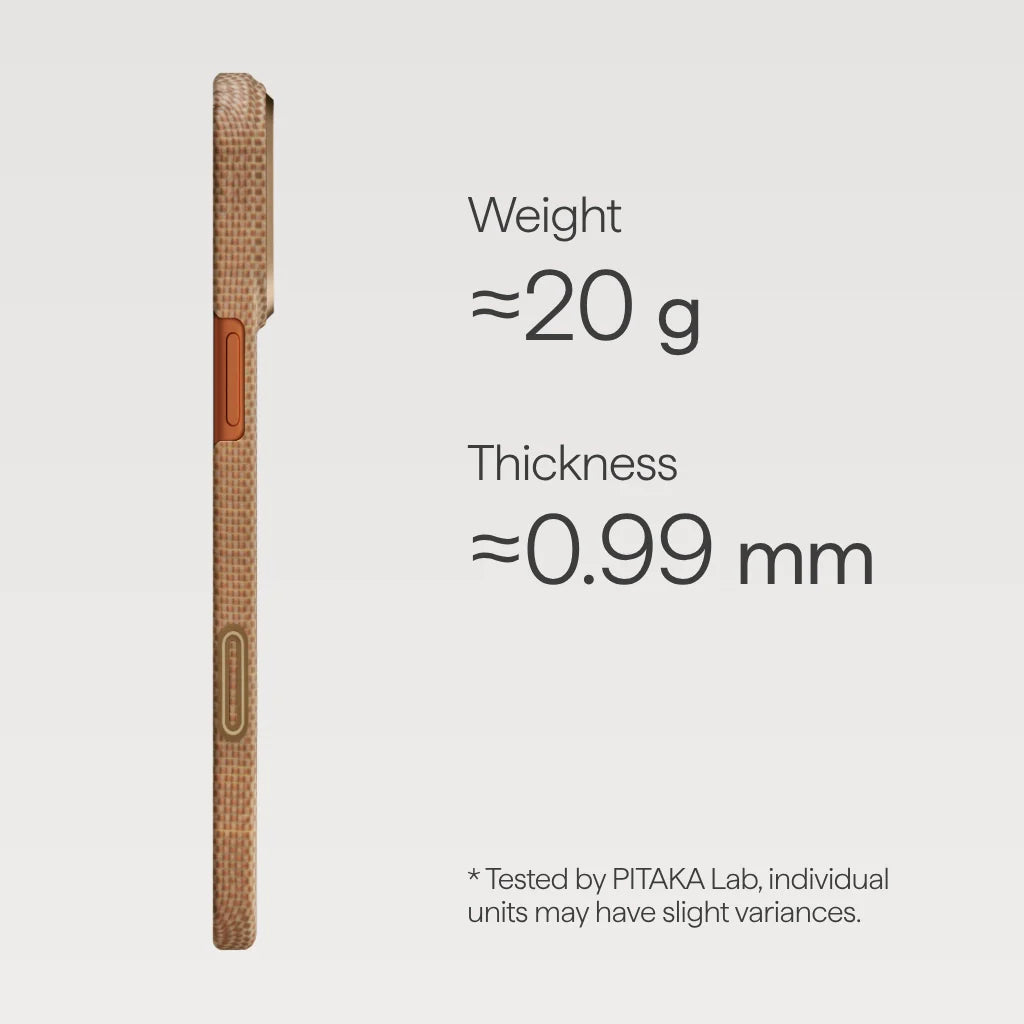 iPhone 17 Series Ultra Slim Case Golden Glint (PitaTap™)