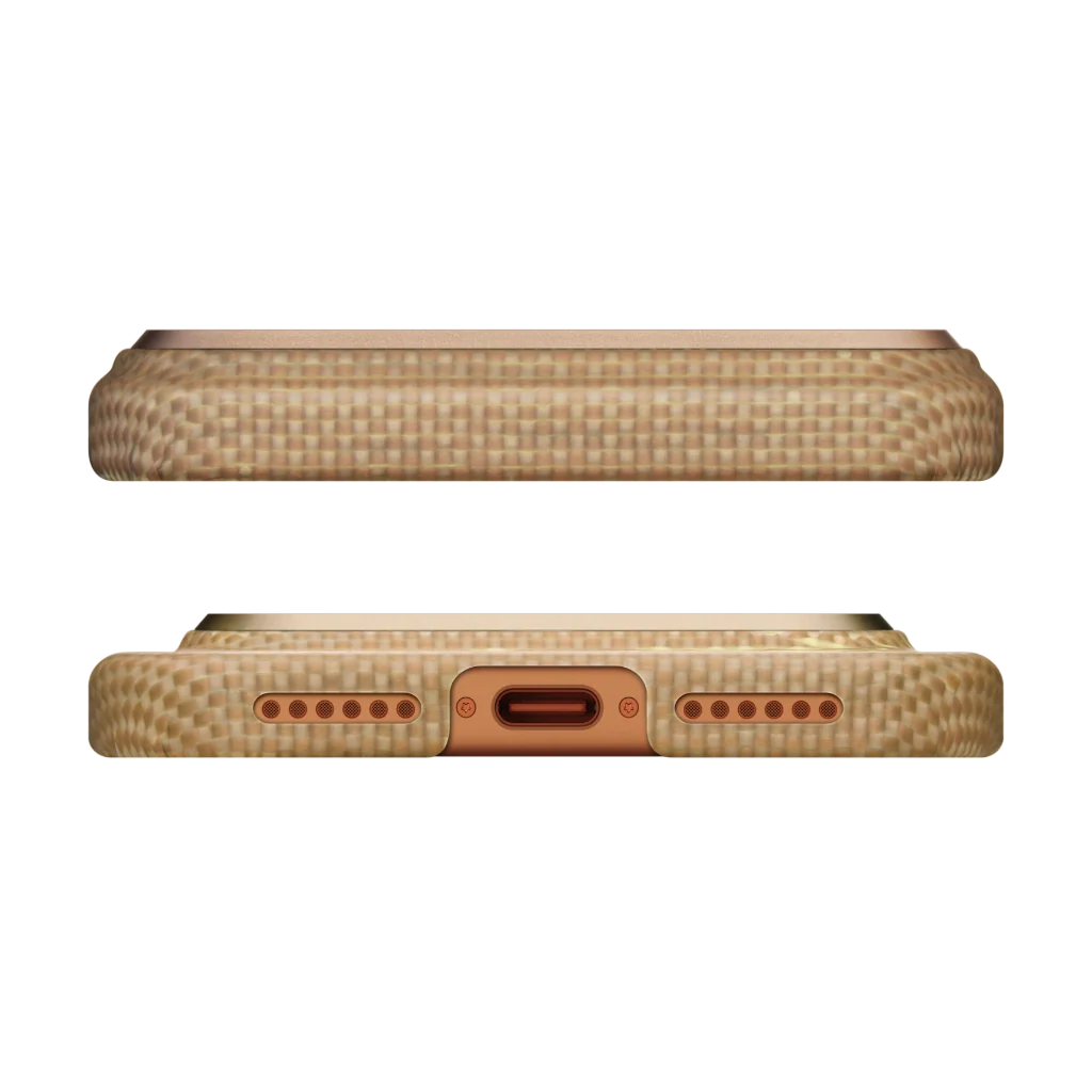iPhone 17 Series Ultra Slim Case Golden Glint (PitaTap™)