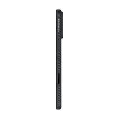iPhone 17 Series Aramid UltraGuard Case 600D Black/Grey (Twill)