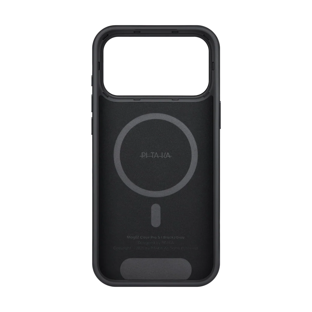 iPhone 17 Series Aramid UltraGuard Case 600D Black/Grey (Twill)