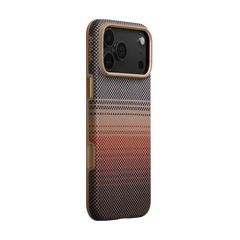 iPhone 17 Series Aramid UltraGuard Case Moment · Sunset