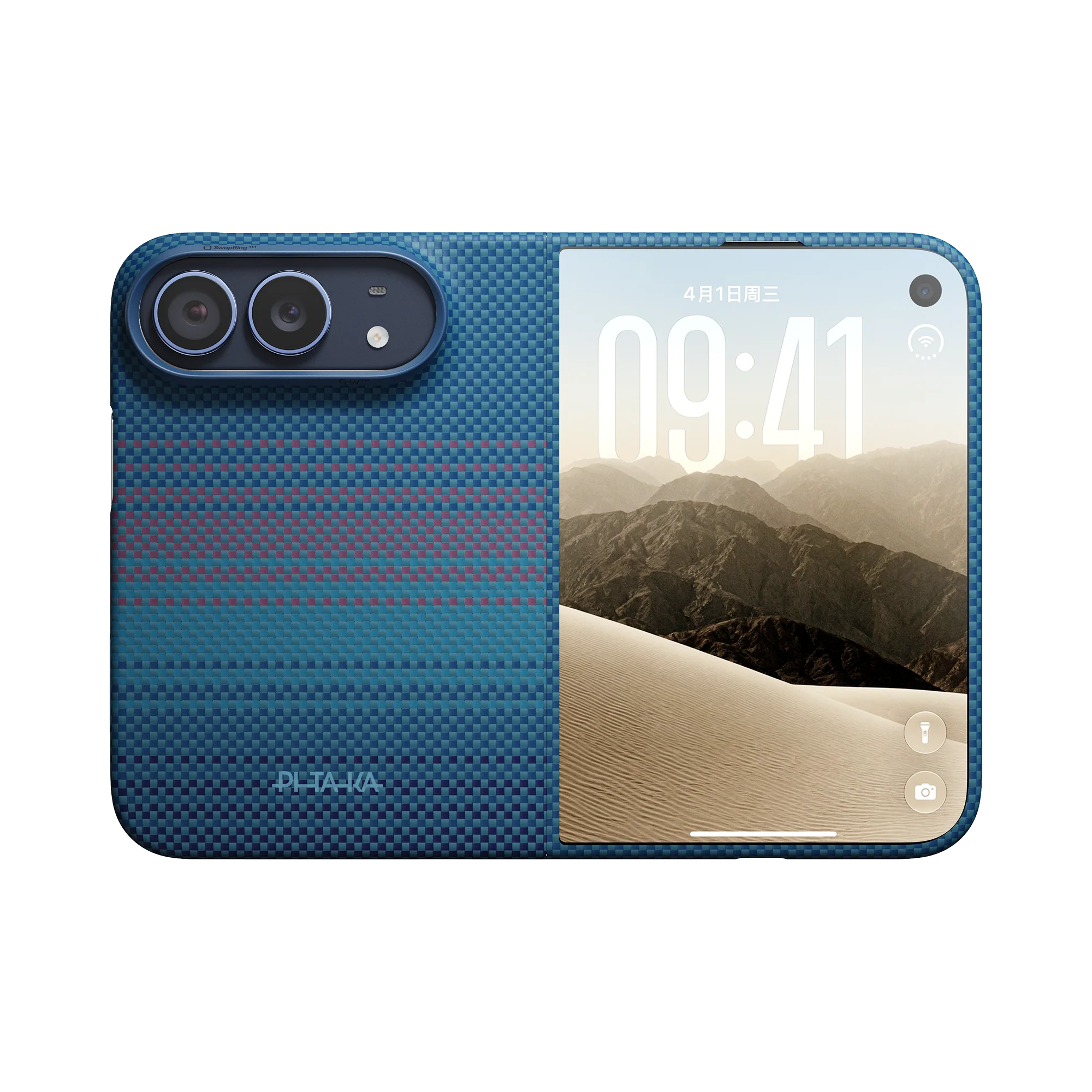 Edge Case for iPhone Duo - Midnight (PitaTap™)
