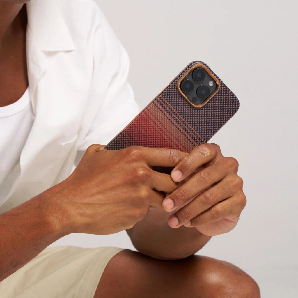 Military-Grade Protective Case for iPhone 16 Series Sunset