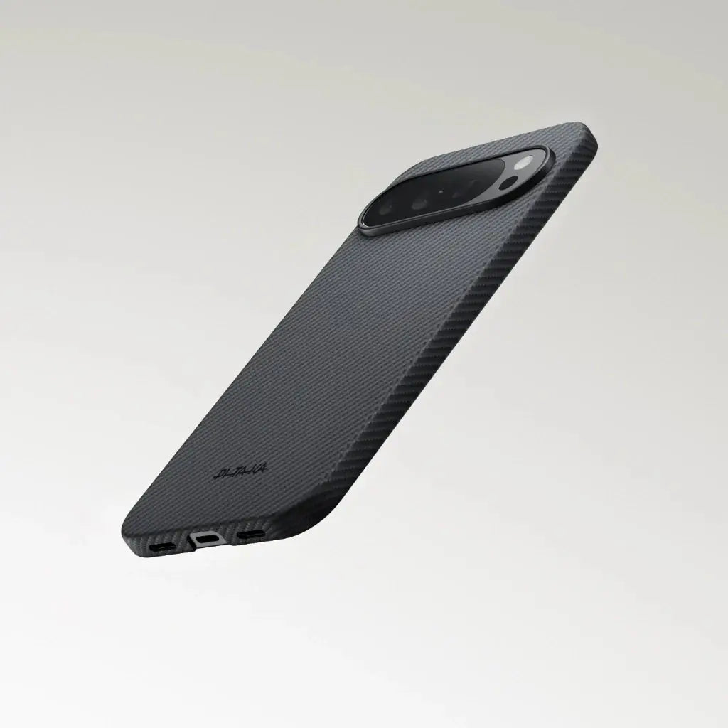 Google 10 Pro XL Edge Case - Black/Grey (Twill) Pitakaindia