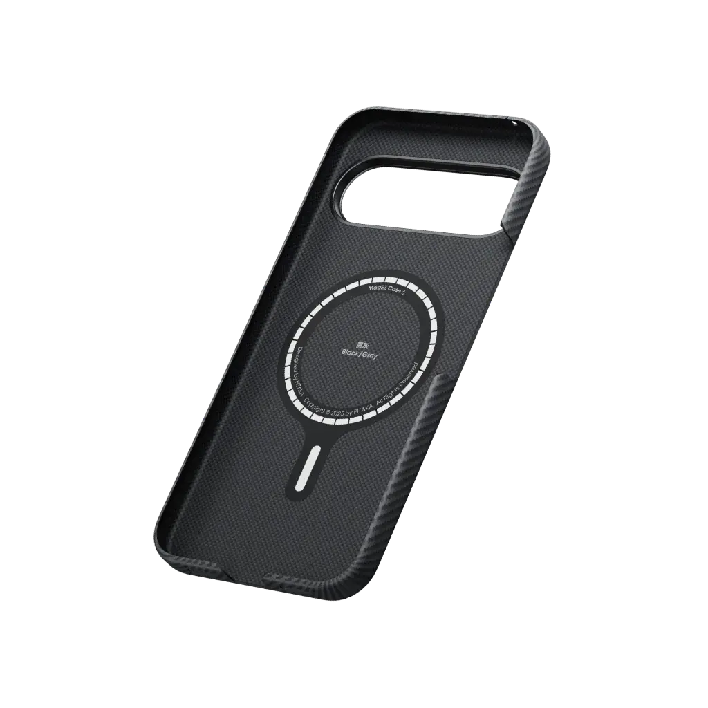 Google 10 Pro XL Edge Case - Black/Grey (Twill) Pitakaindia