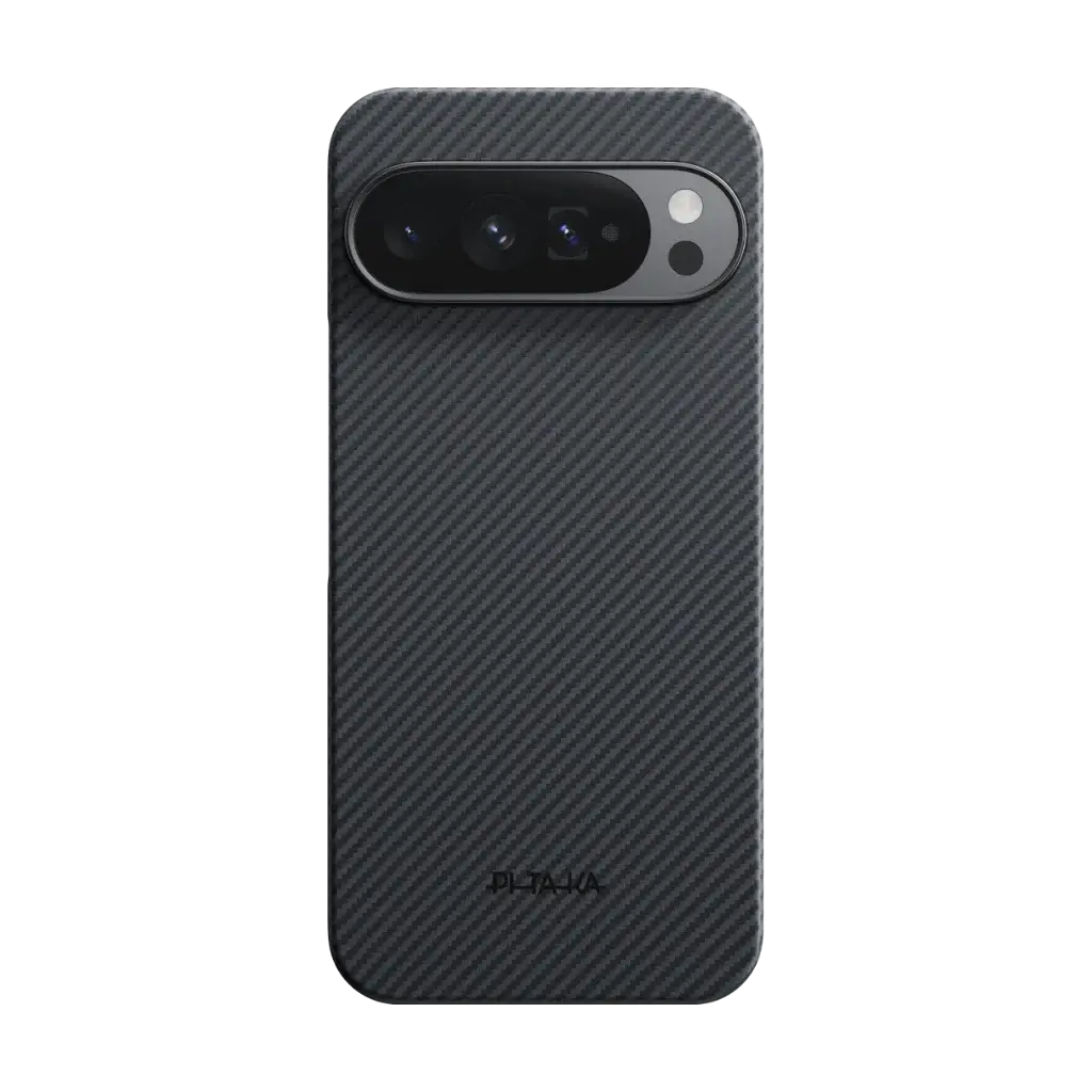 Google 10 Pro XL Edge Case - Black/Grey (Twill) Pitakaindia