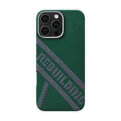 Re-TROS Collaborative Case MagEZ Tactile Woven Case 5 for iPhone 16 Series - Green