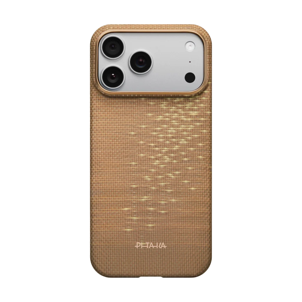 iPhone 17 Series Ultra Slim Case Golden Glint (PitaTap™)
