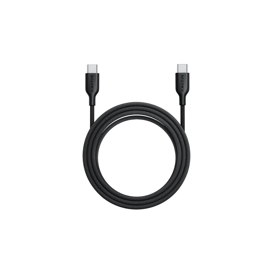 30W USB C GaN Charger and Flex Braided C to C Cable